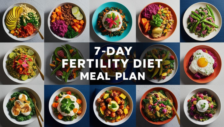 Awesome 7-day fertility diet meal plans for baby success